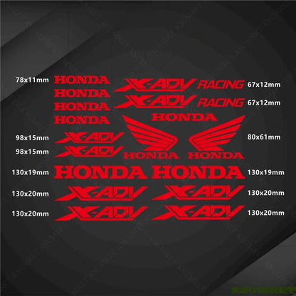 Honda X-ADV Sticker Seti Logo Çıkartma | Sticker Master Sticker Master