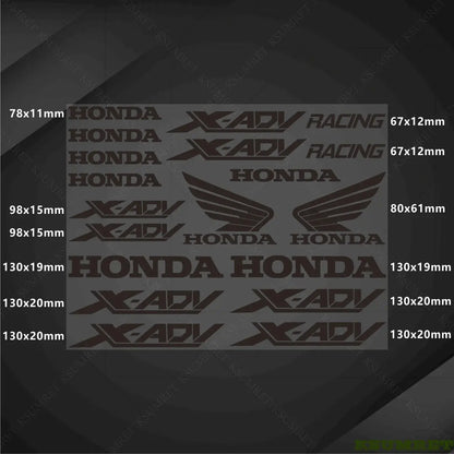 Honda X-ADV Sticker Seti Logo Çıkartma | Sticker Master Sticker Master