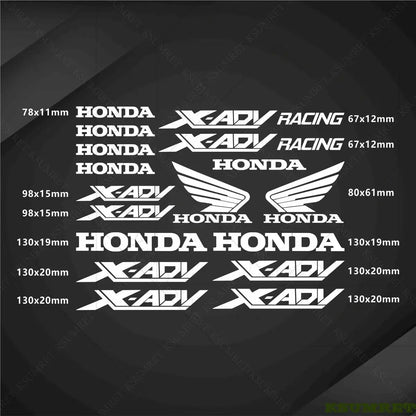 Honda X-ADV Sticker Seti Logo Çıkartma | Sticker Master Sticker Master