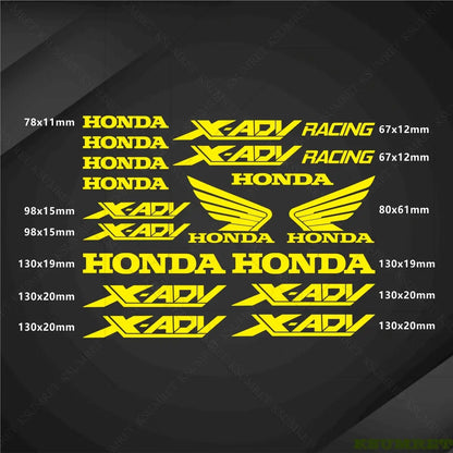 Honda X-ADV Sticker Seti Logo Çıkartma | Sticker Master Sticker Master