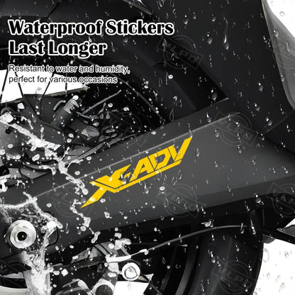 Honda X-ADV Sticker Seti | Ön Grenaj Lazer Logosu (2017-2026) Sticker Master