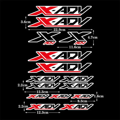 Honda X-ADV Sticker Seti | Ön Grenaj Logosu (750 / 350 / 150 Uyumlu) - Sticker Master