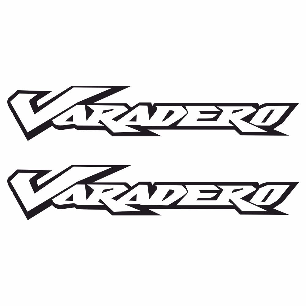 Sticker Master Honda Varadero Depo Üstü Sticker Set Motor Çıkartma Etiket 2 Adet
