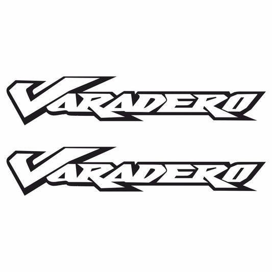 Sticker Master Honda Varadero Depo Üstü Sticker Set Motor Çıkartma Etiket 2 Adet