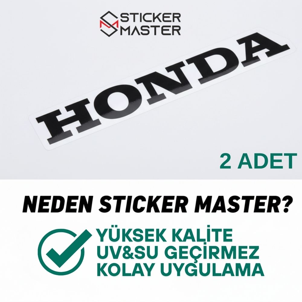 Sticker Master Dio Honda Sticker Set Motor Çıkartma Etiket 2 Adet Sağ ve Sol