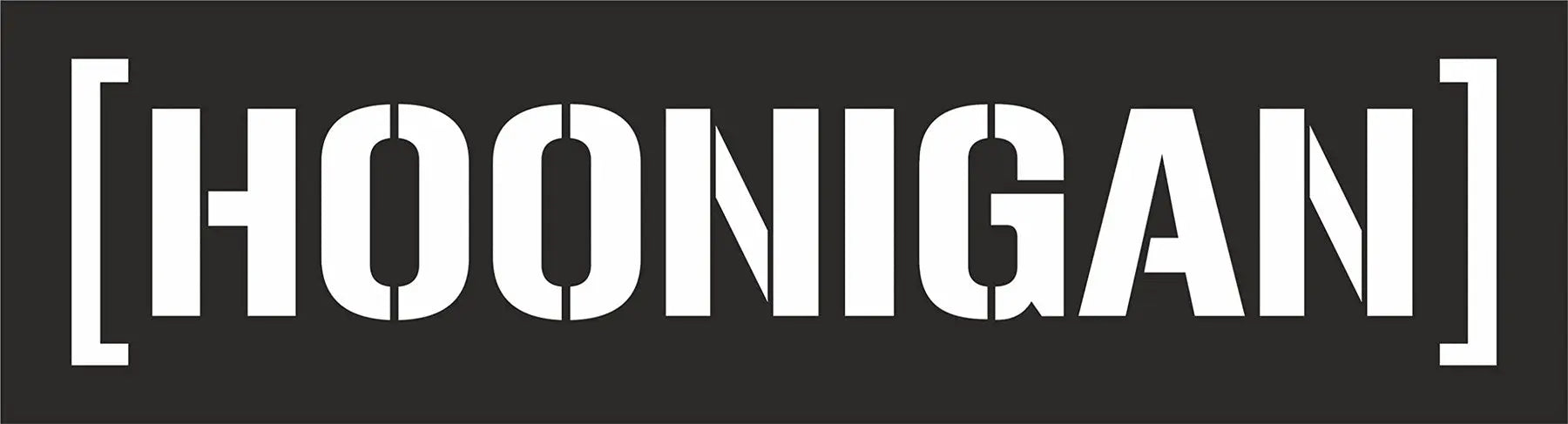 Sticker Master Hoonigan Oto Sticker Motor, Kask, Laptop, Araba, Oto Araç İçin Dayanıklı Etiket Decal