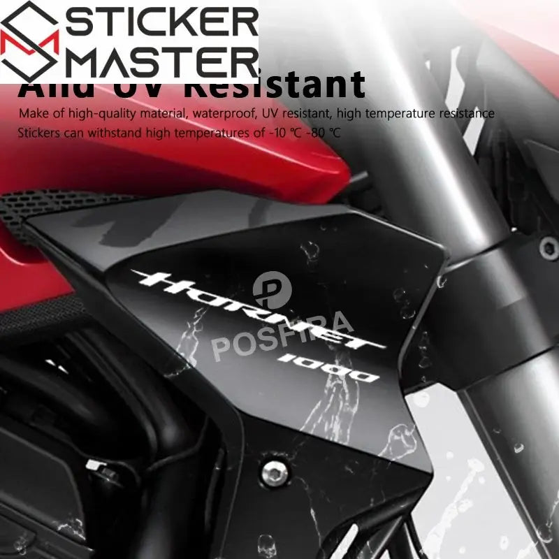 Hornet 1000 Sticker | Honda CB1000 SP Yan Grenaj ve Depo Decal (20 cm) Sticker Master