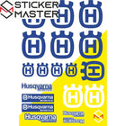 Husqvarna Uyumlu Sticker Seti | 33x48 cm Büyük Boy Çıkartma