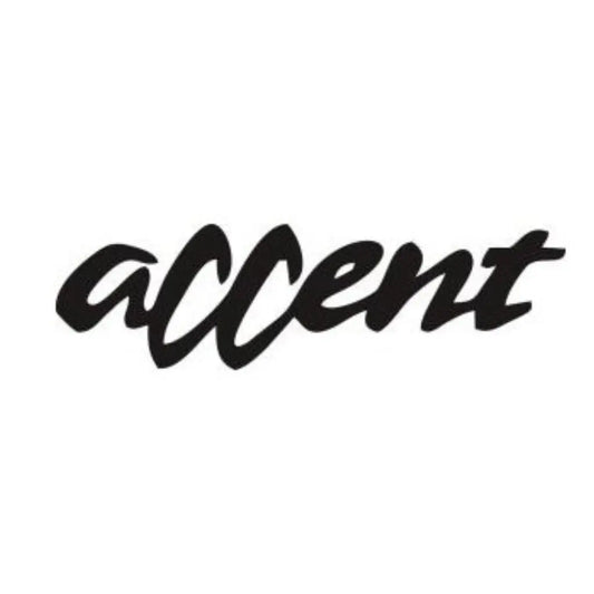 Sticker Master Hyundai Accent Sticker – Yazı Tarzı Oto Cam & Kaput Etiketi Sticker Master