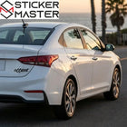 Hyundai Accent Sticker Araba Çıkartması Su Geçirmez Vinil | Sticker Master