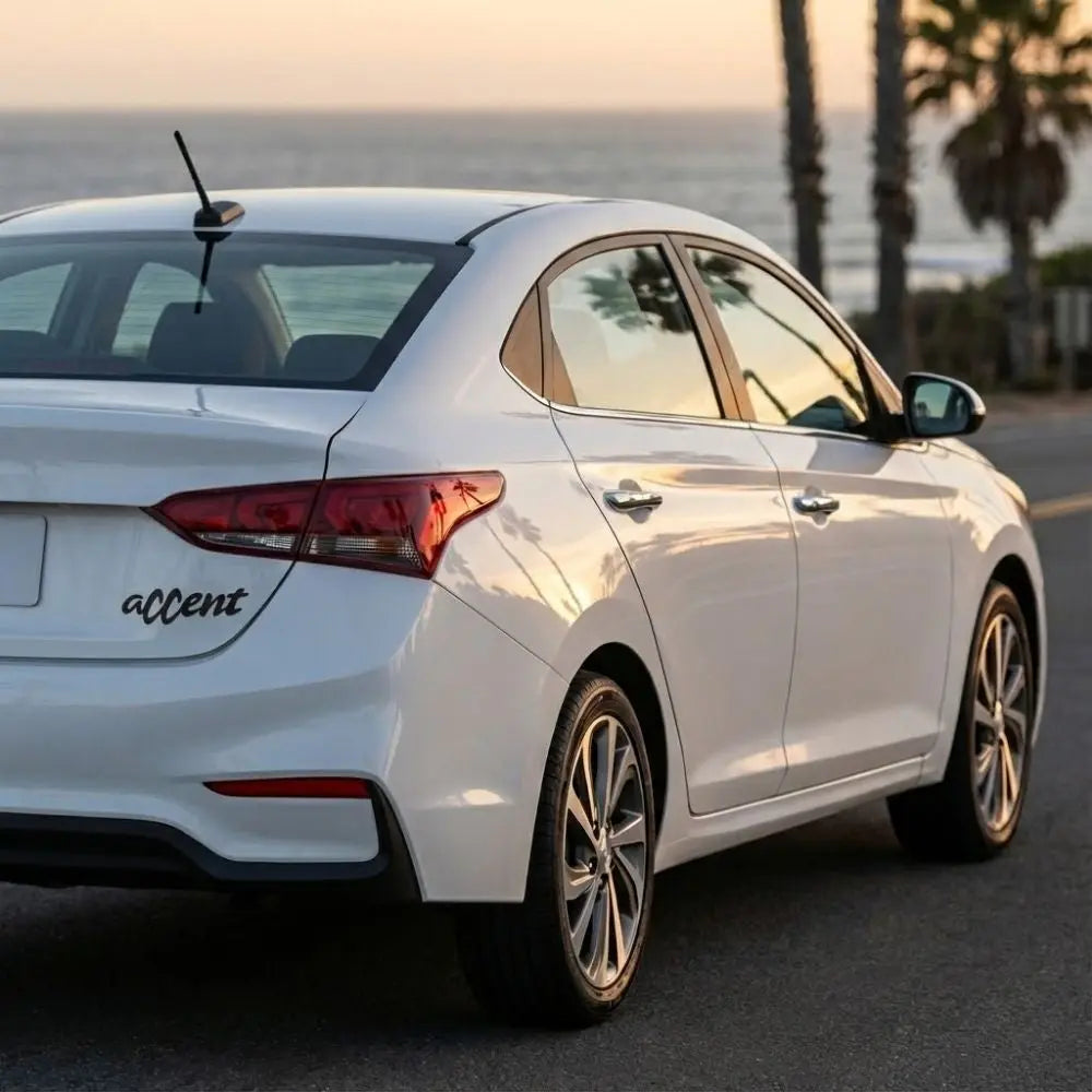 Sticker Master Hyundai Accent Sticker – Yazı Tarzı Oto Cam & Kaput Etiketi Sticker Master