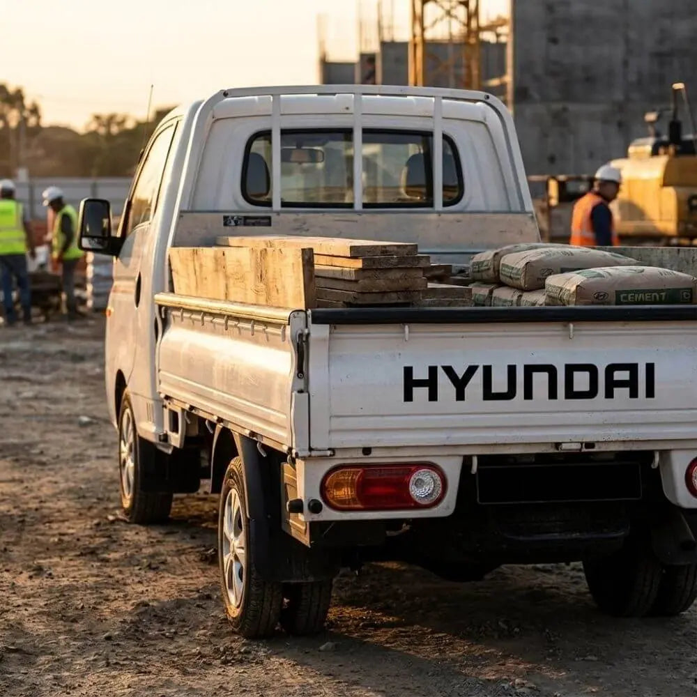 Hyundai H100 Sticker | Arka Kapak Yazı Etiketi | Sticker Master - Sticker Master