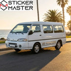 Hyundai Minibüs Sticker H-100 Starex Yan Yazı Seti | Sticker Master