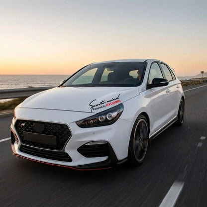 Hyundai Sports Mind Sticker Powered by Far Üstü 30cm | Sticker Master - Sticker Master