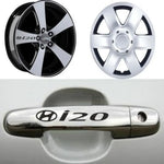 Sticker Master Hyundai i20 Kapı Kolu ve Jant Sticker Seti – 10 Adet Sticker Master