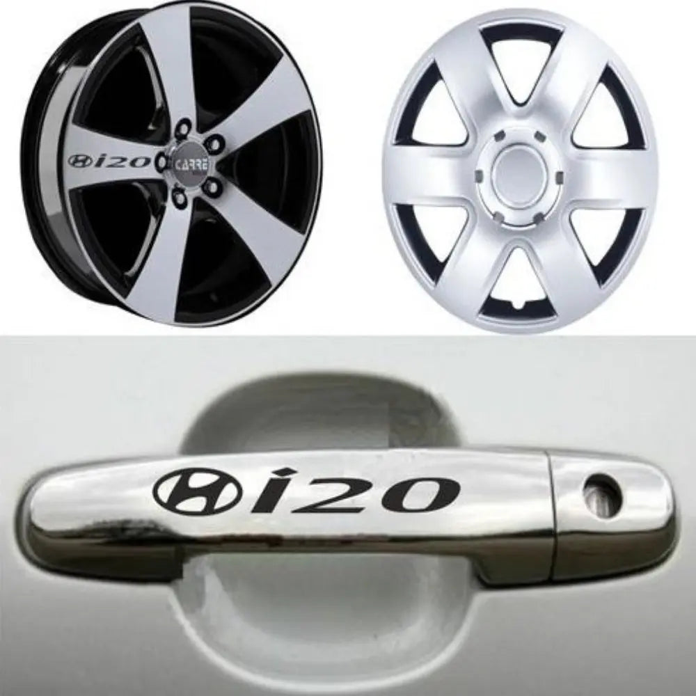 Sticker Master Hyundai i20 Kapı Kolu ve Jant Sticker Seti – 10 Adet Sticker Master