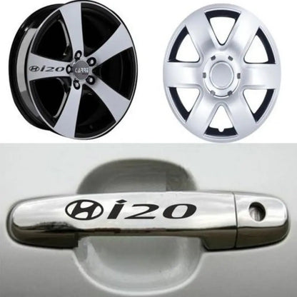 Sticker Master Hyundai i20 Kapı Kolu ve Jant Sticker Seti – 10 Adet Sticker Master