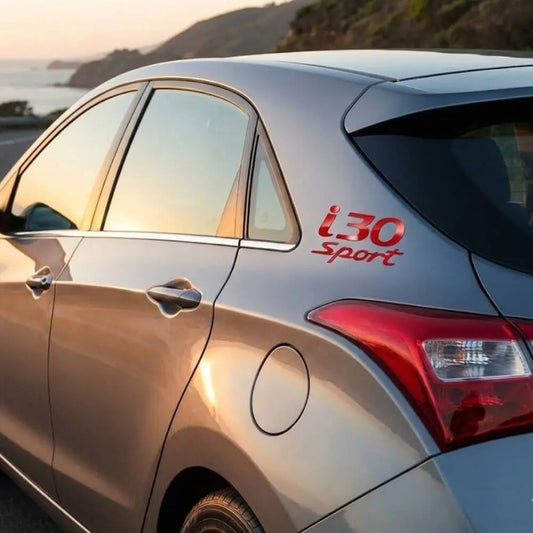 Hyundai i30 Sport Sticker Seti C Sütunu ve Bagaj Yazısı | Sticker Master - Sticker Master
