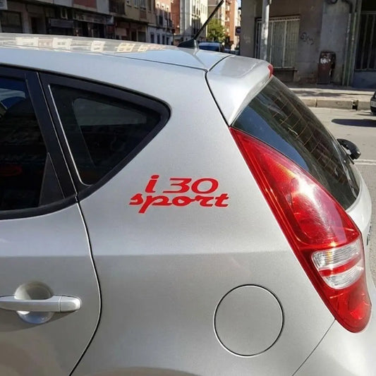 Hyundai i30 Sport Sticker Seti C Sütunu ve Bagaj Yazısı | Sticker Master - Sticker Master