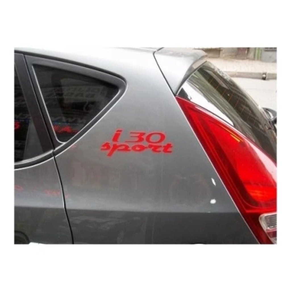 Sticker Master Hyundai i30 Sport Sticker Set – 2 Adet Sportif Araç Gövde Etiketi