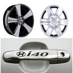 Sticker Master Hyundai i40 Kapı Kolu ve Jant Sticker Seti – 10 Adet