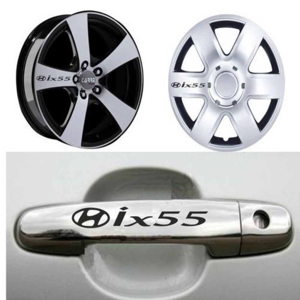 Sticker Master Hyundai ix55 Kapı Kolu ve Jant Sticker Seti – 10 Adet