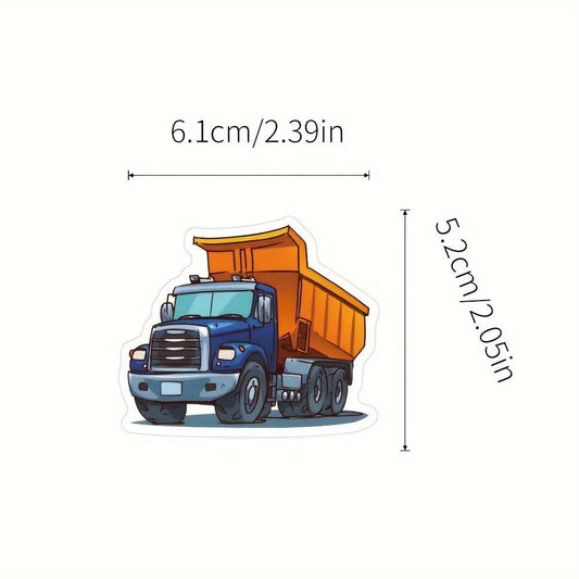 İnşaat Araçları Sticker Seti 60’lı | Sticker Master - Sticker Master