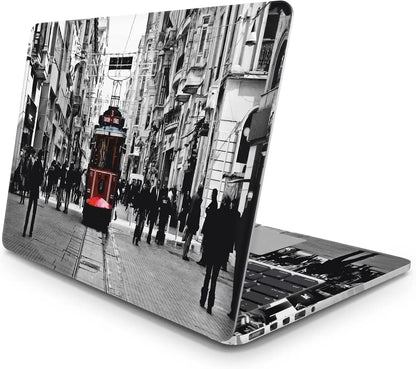 Sticker Master Taksim Tunel Evrensel Sticker Dizüstü Bilgisayar Vinil Sticker Decal 12" 13" 13.3" 14" 15" 15.4" 15.6 inç Dizüstü Bilgisayar Çıkartma Koruyucu Macbook Asus Acer Hp Lenovo Huawei Dell İçin - Sticker Master