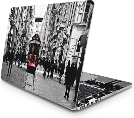 Sticker Master Taksim Tunel Evrensel Sticker Dizüstü Bilgisayar Vinil Sticker Decal 12" 13" 13.3" 14" 15" 15.4" 15.6 inç Dizüstü Bilgisayar Çıkartma Koruyucu Macbook Asus Acer Hp Lenovo Huawei Dell İçin - Sticker Master