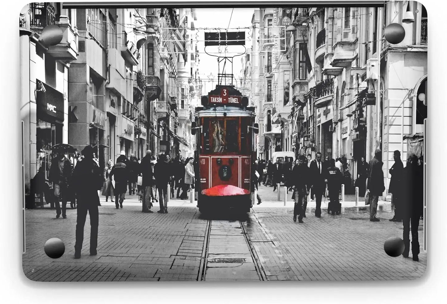 Sticker Master Taksim Tunel Evrensel Sticker Dizüstü Bilgisayar Vinil Sticker Decal 12" 13" 13.3" 14" 15" 15.4" 15.6 inç Dizüstü Bilgisayar Çıkartma Koruyucu Macbook Asus Acer Hp Lenovo Huawei Dell İçin - Sticker Master