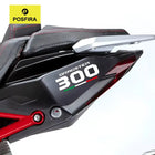Italjet Dragster 300 Sticker | Kuyruk ve Sele Altı Logosu (15 cm)