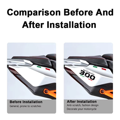 Italjet Dragster 300 Sticker | Kuyruk ve Sele Altı Logosu (15 cm) Sticker Master