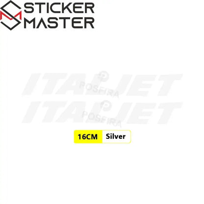 Italjet Dragster Sticker | 16 cm Logo (50cc - 300cc Uyumlu) Sticker Master