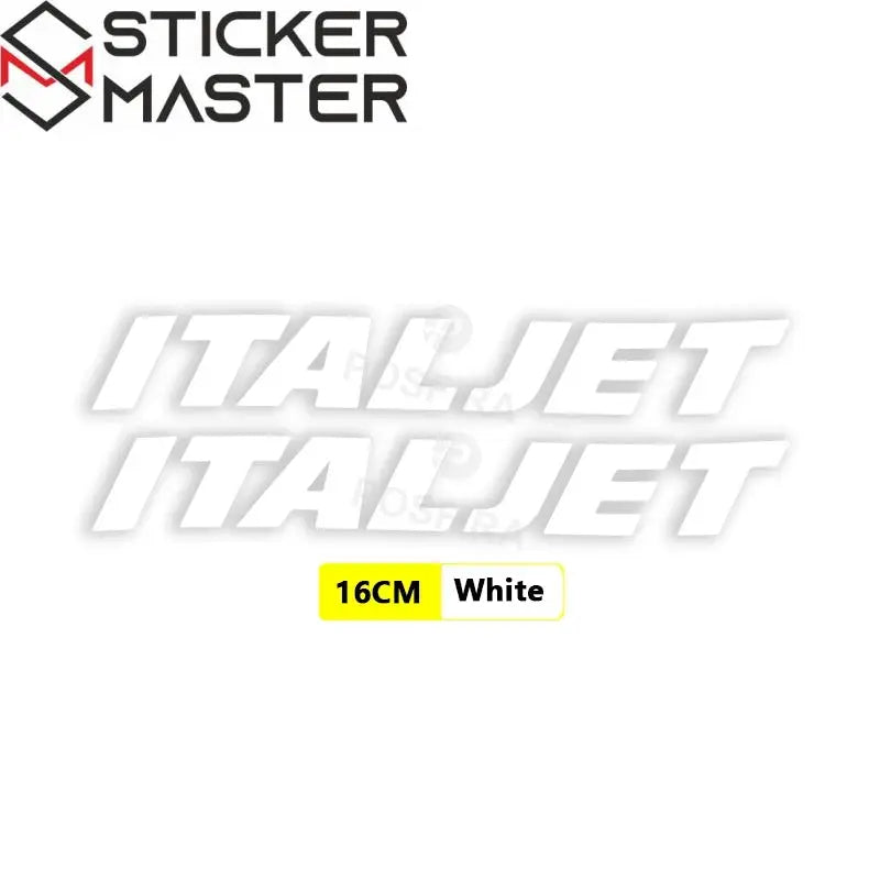 Italjet Dragster Sticker | 16 cm Logo (50cc - 300cc Uyumlu) Sticker Master