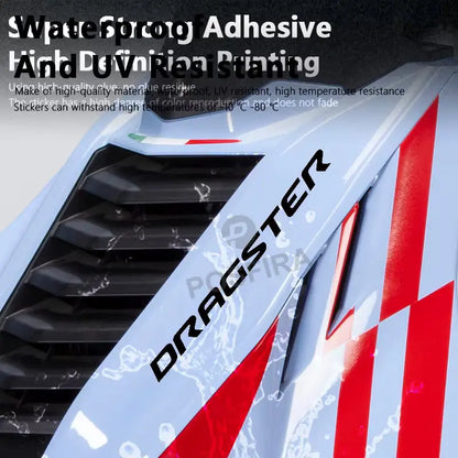 Italjet Dragster Sticker | 20 cm Grenaj Yazısı (125/200/300) Sticker Master