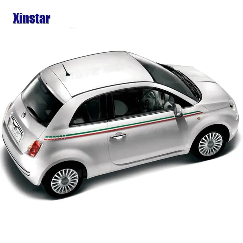 İtalyan Bayrağı Araba Sticker Şerit Seti Fiat 500 Uyumlu | Sticker Master - Sticker Master