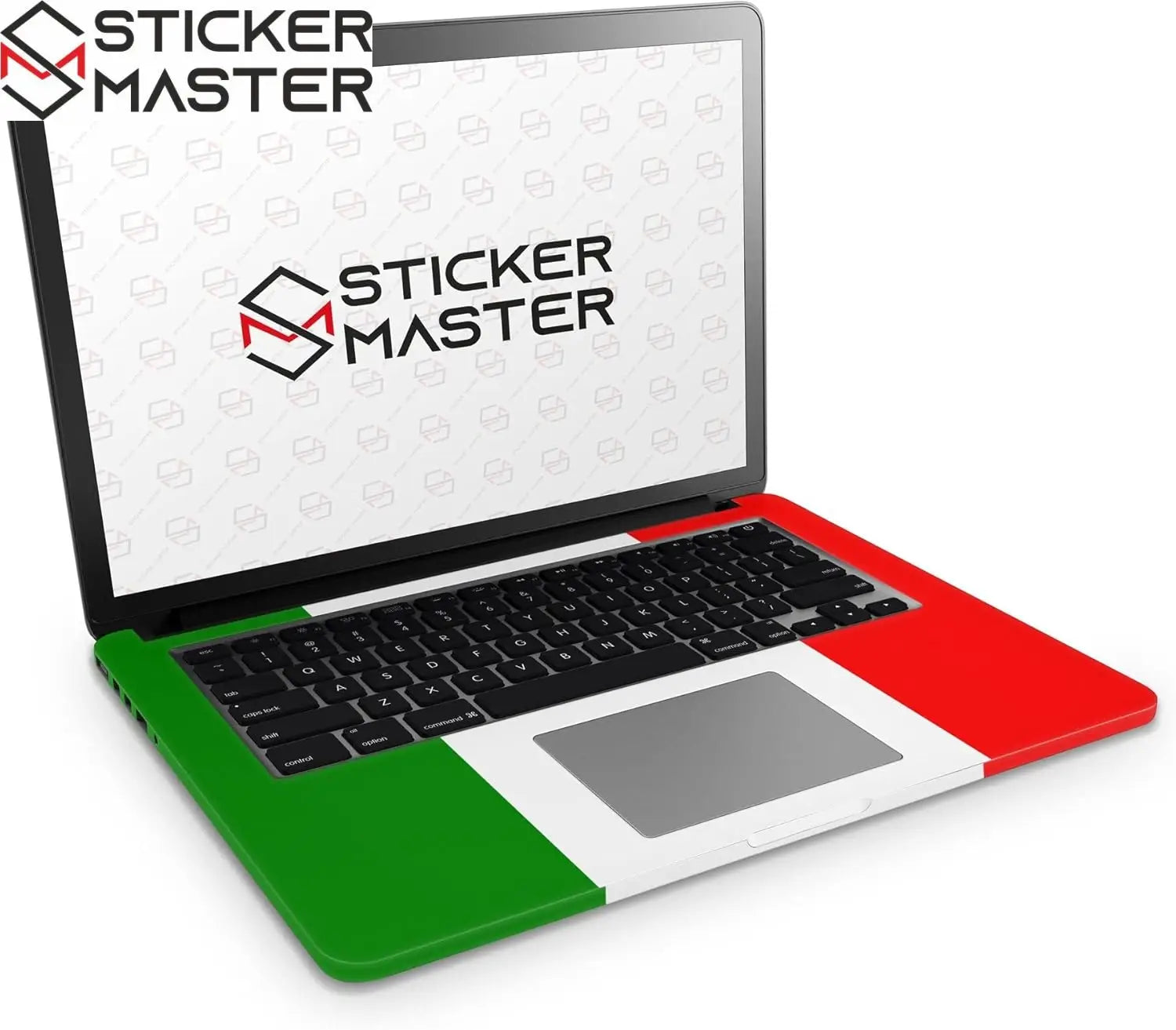 Sticker Master italian Flag Evrensel Sticker Dizüstü Bilgisayar Vinil Sticker Decal 12" 13" 13.3" 14" 15" 15.4" 15.6 inç Dizüstü Bilgisayar Çıkartma Koruyucu Macbook Asus Acer Hp Lenovo Huawei Dell İçin - Sticker Master