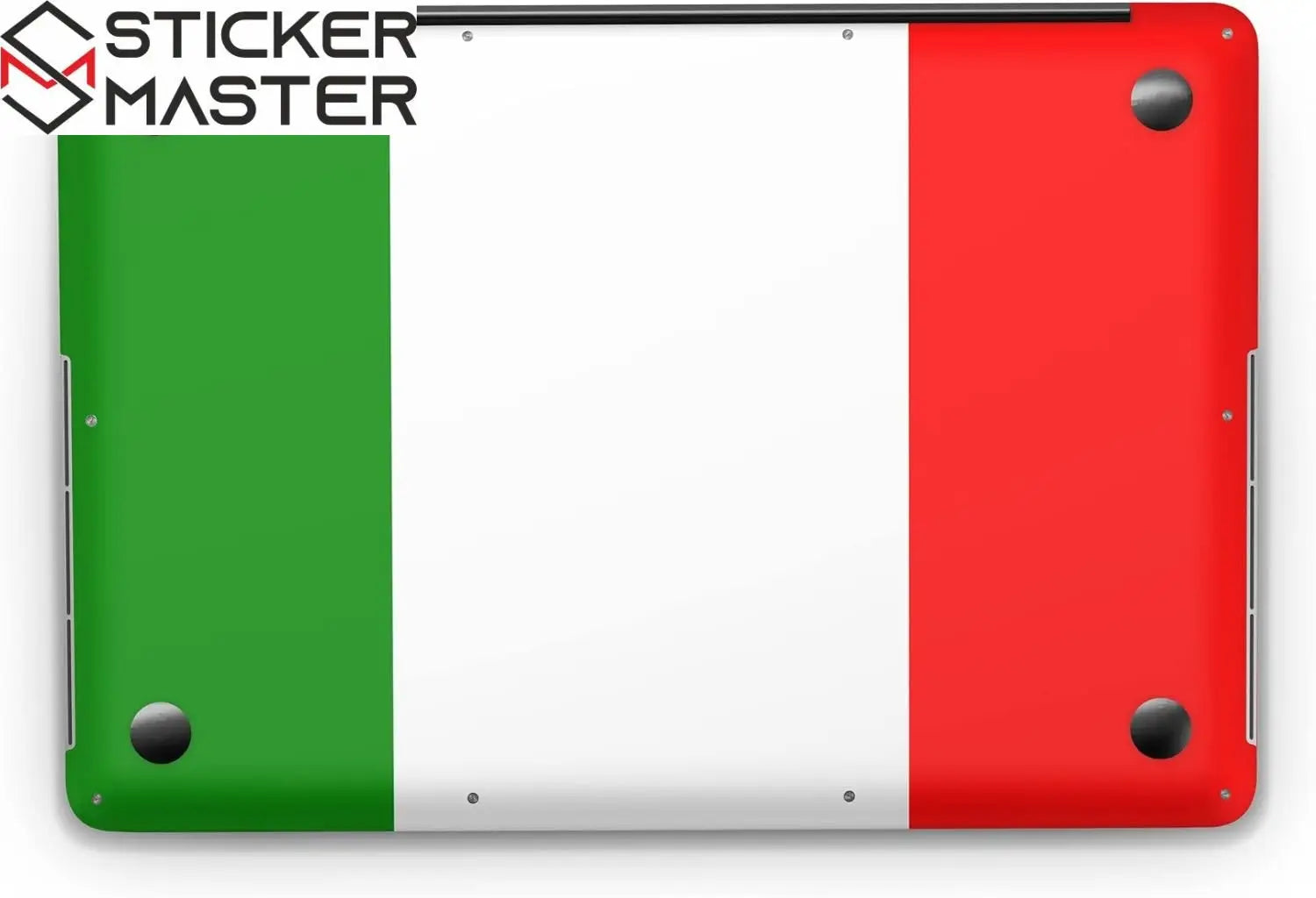 Sticker Master italian Flag Evrensel Sticker Dizüstü Bilgisayar Vinil Sticker Decal 12" 13" 13.3" 14" 15" 15.4" 15.6 inç Dizüstü Bilgisayar Çıkartma Koruyucu Macbook Asus Acer Hp Lenovo Huawei Dell İçin - Sticker Master