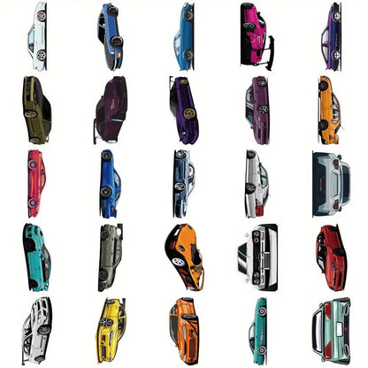 JDM Racing Araba Sticker Seti 50’li | Sticker Master - Sticker Master