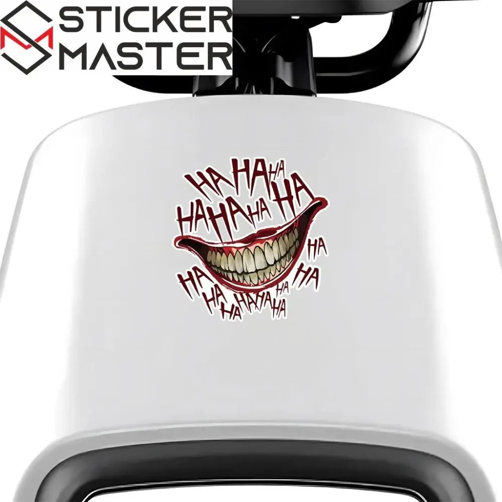 JDM Joker Hahaha Palyaço Gülüşü 13cm - Sticker Master dekoratif sticker ürün görseli