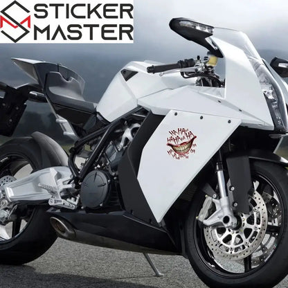 JDM Joker Hahaha Palyaço Gülüşü 13cm - Sticker Master dekoratif sticker ürün görseli