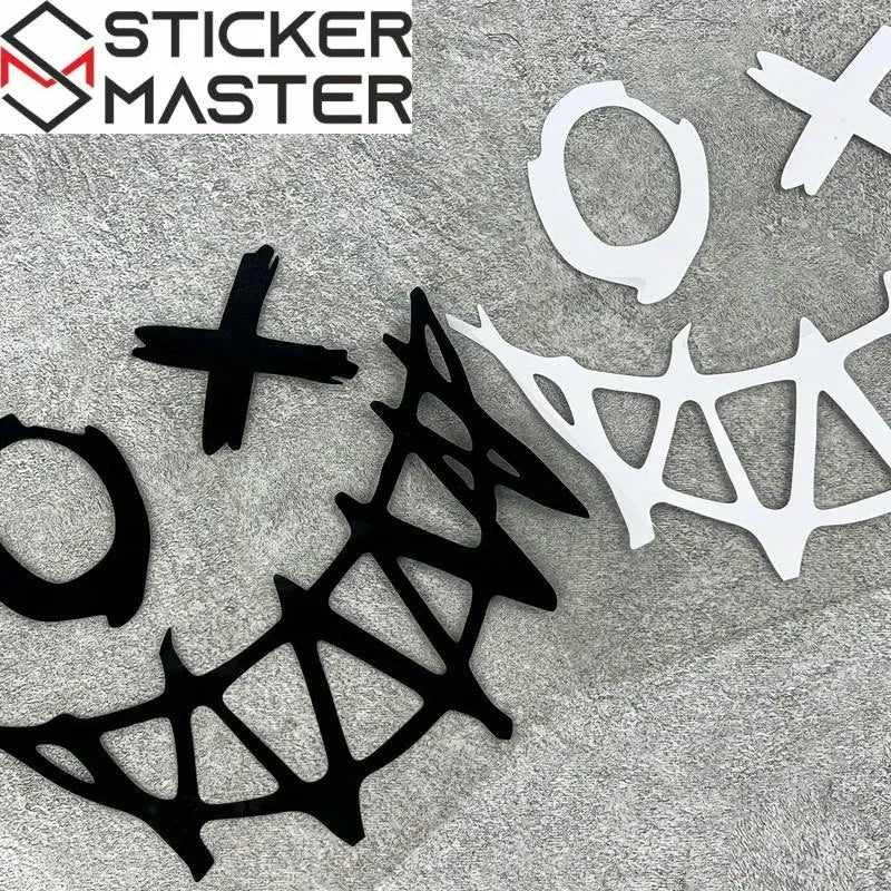 JDM Sticker | Şeytan Suratlı Çılgın Araba Decal (18x16 cm)