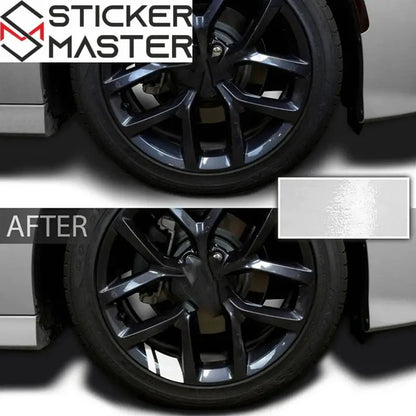 Jant Sticker Seti | Sportif Jant Göbeği Arası Şerit Decal (6 Adet) Sticker Master