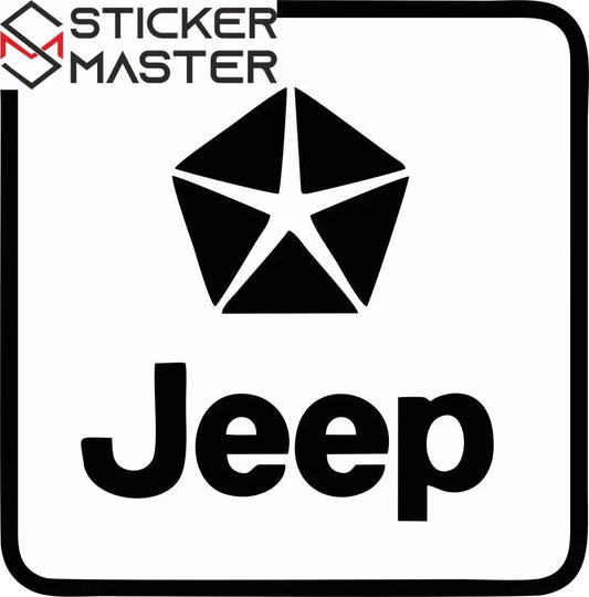 Sticker Master Jeep 30 Sticker Motor, Kask, Laptop, Araba, Oto Araç İçin Dayanıklı Etiket Decal