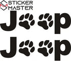 Jeep Pati Sticker Vahşi Doğa Tasarımı (2'li Set) | Sticker Master