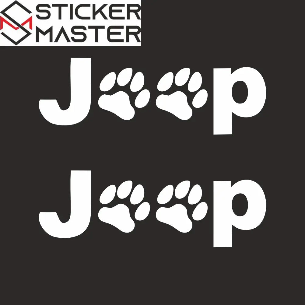 Jeep Pati Sticker Vahşi Doğa Tasarımı (2'li Set) | Sticker Master Sticker Master