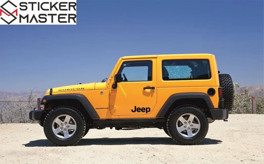 Sticker Master Jeep Sticker Motor, Kask, Laptop, Araba, Oto Araç İçin Dayanıklı Etiket Decal