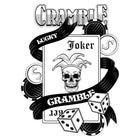 Joker Poker Sticker Kuru Kafa Tasarım | Sticker Master