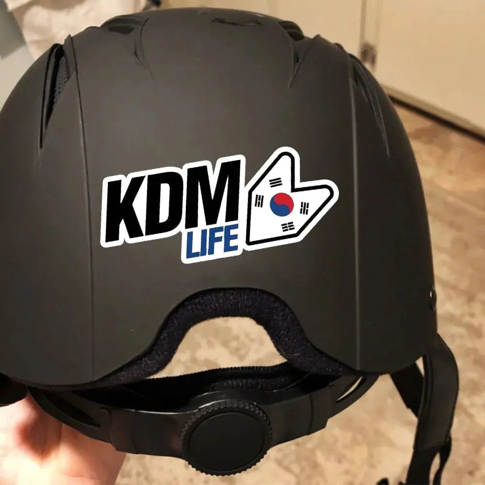 KDM Life Sticker Kore Bayraklı Araba Çıkartması | Sticker Master - Sticker Master