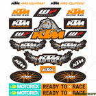 KTM Sticker Seti | Ready To Race Motor Etiket Takımı | Sticker Master